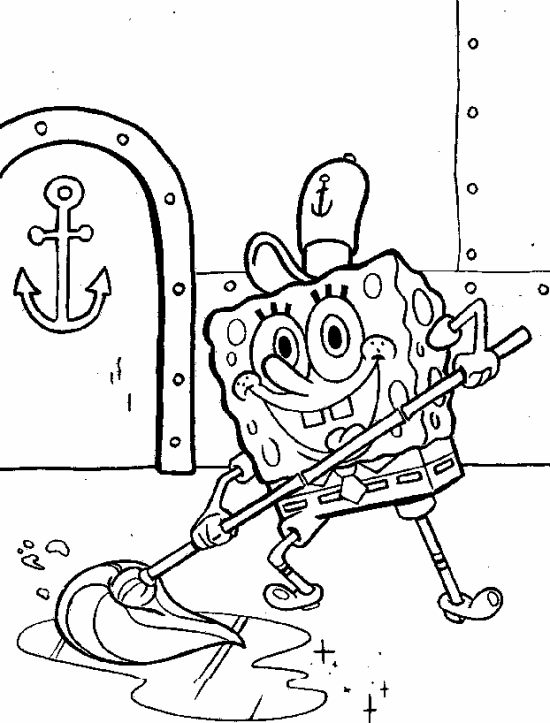 spongebobvloer